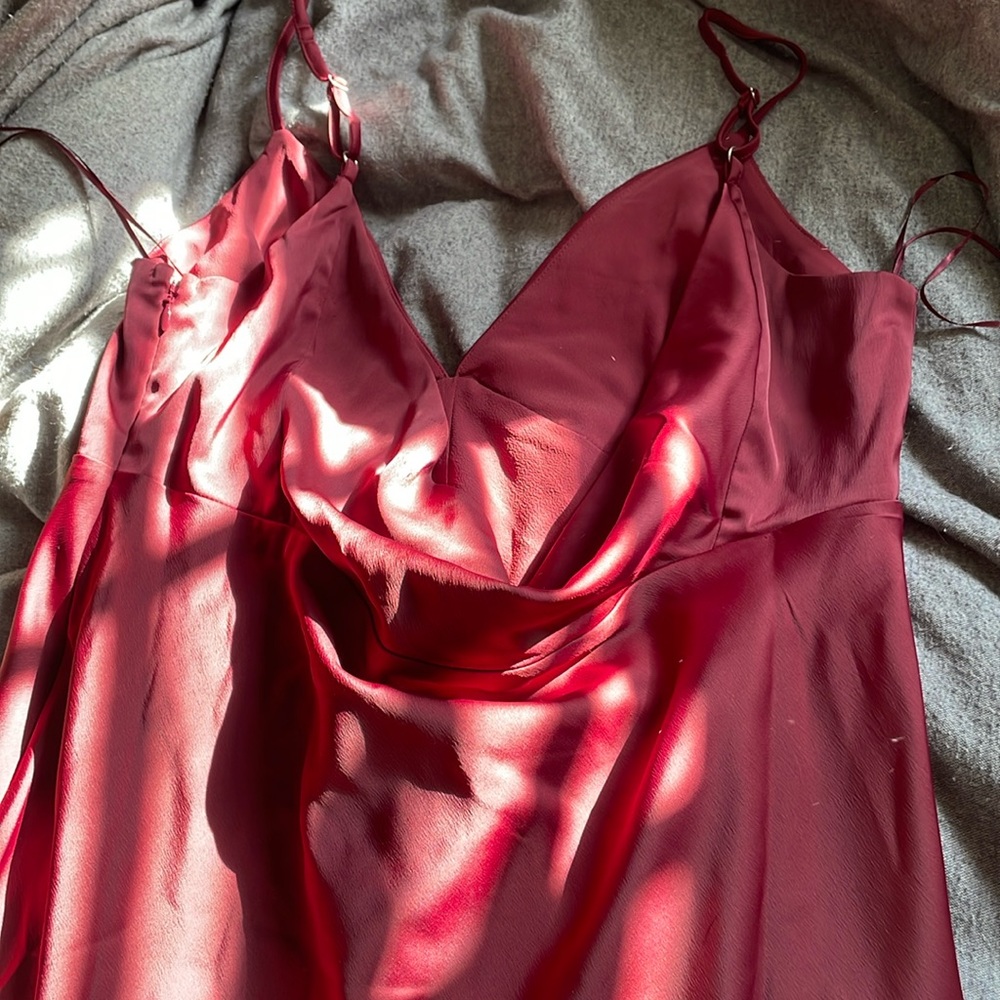 Maroon Dress